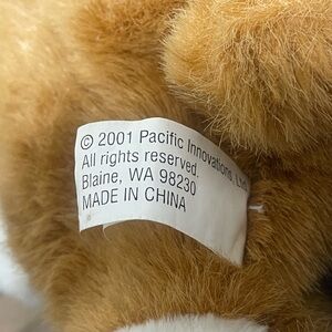 WHO LET THE DOGS OUT SINGING DANCING 13" PLUSH DOG BAHA MEN 2001 VINTAGE